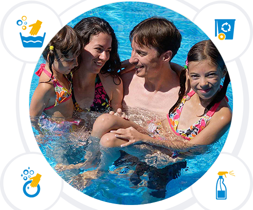 Mantenimiento semanal de piscinas